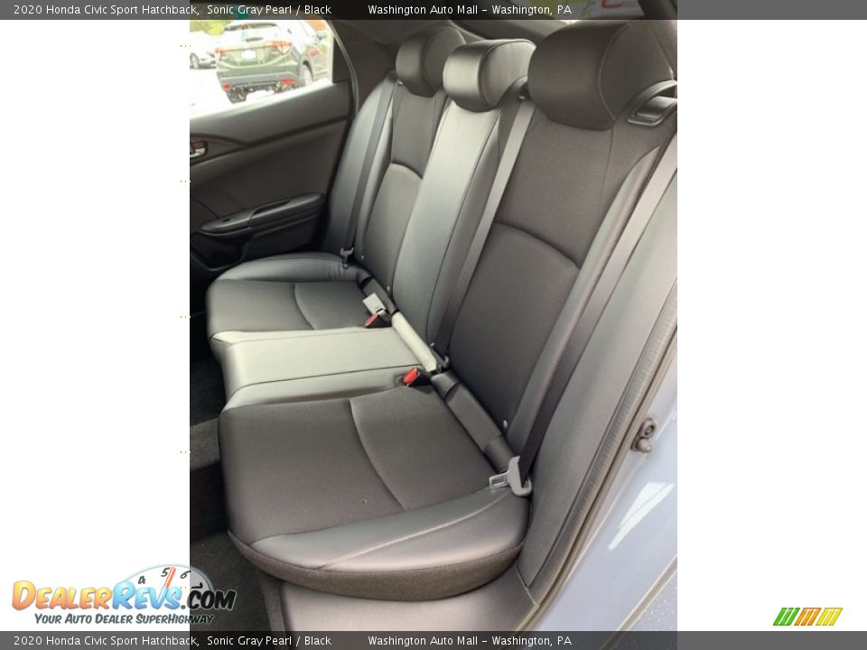 Rear Seat of 2020 Honda Civic Sport Hatchback Photo #18