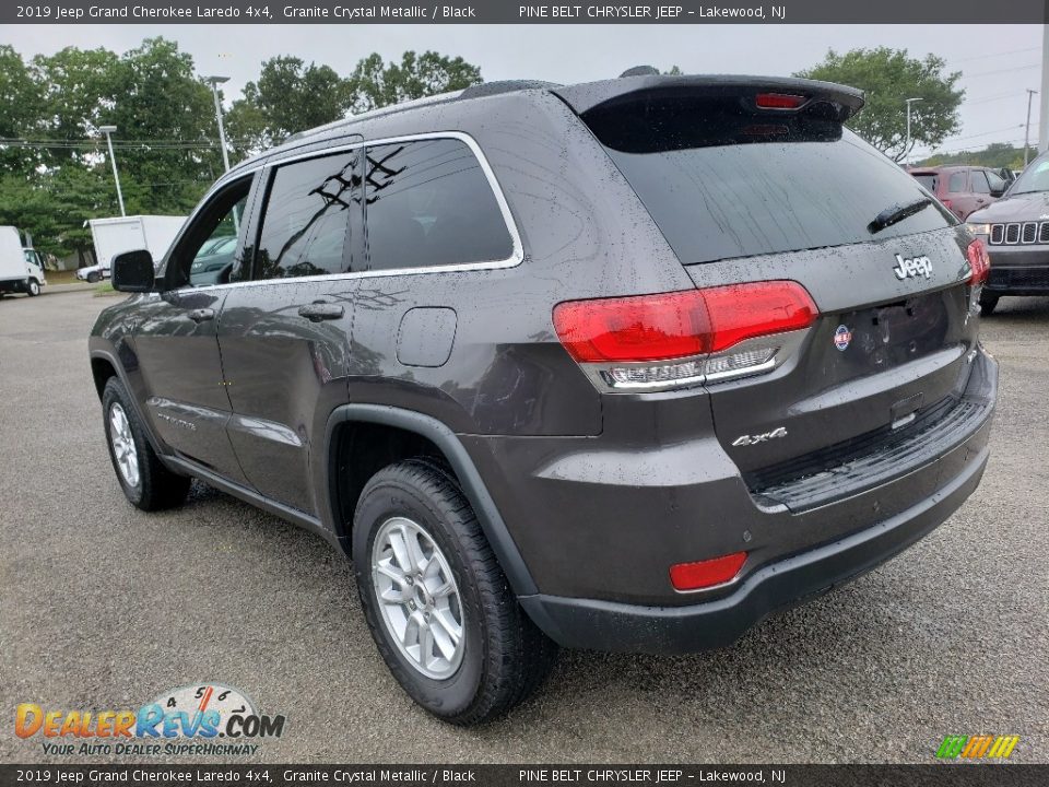 2019 Jeep Grand Cherokee Laredo 4x4 Granite Crystal Metallic / Black Photo #4
