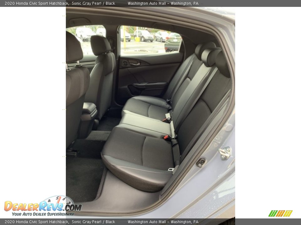 Rear Seat of 2020 Honda Civic Sport Hatchback Photo #19