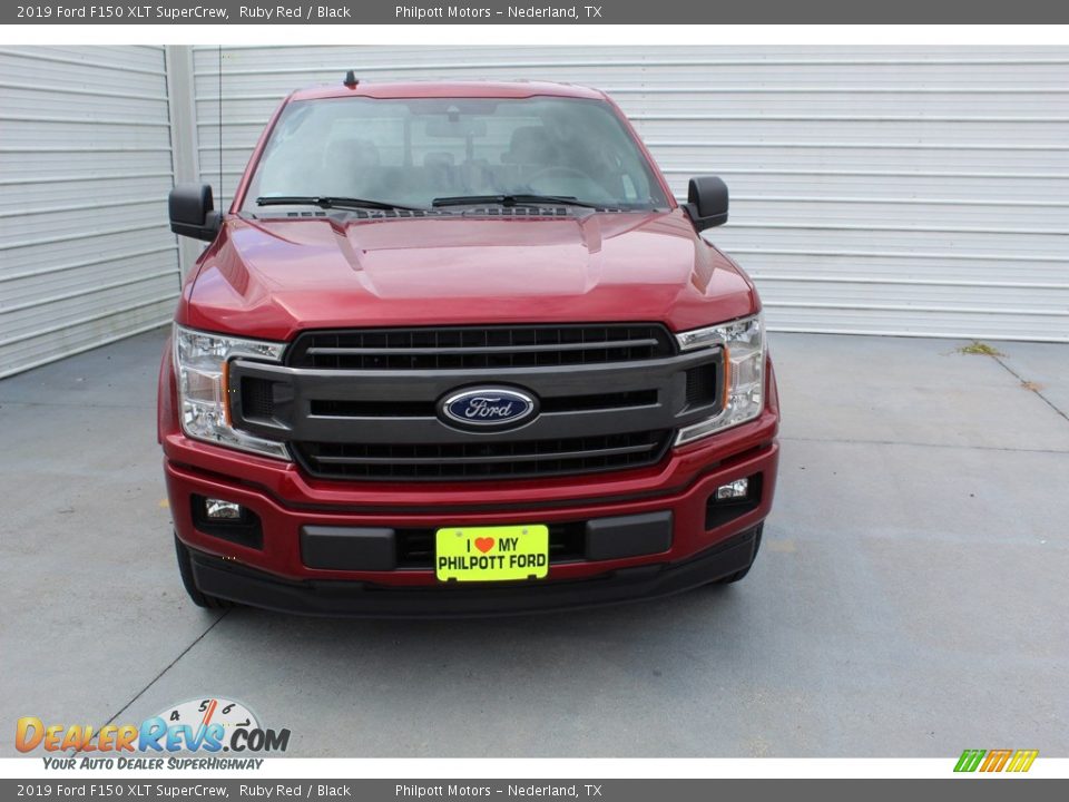 2019 Ford F150 XLT SuperCrew Ruby Red / Black Photo #4