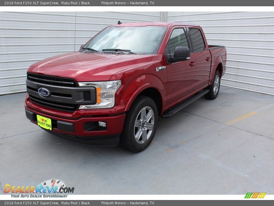 2019 Ford F150 XLT SuperCrew Ruby Red / Black Photo #5