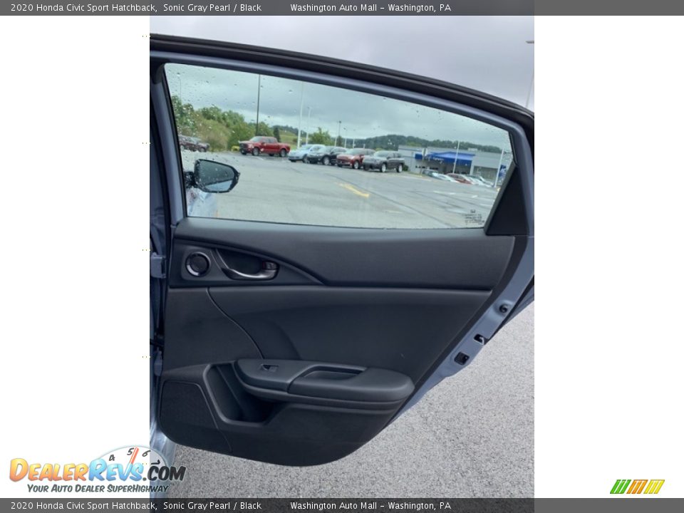 2020 Honda Civic Sport Hatchback Sonic Gray Pearl / Black Photo #23