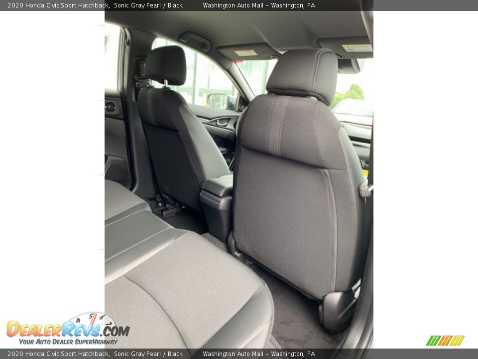 2020 Honda Civic Sport Hatchback Sonic Gray Pearl / Black Photo #25