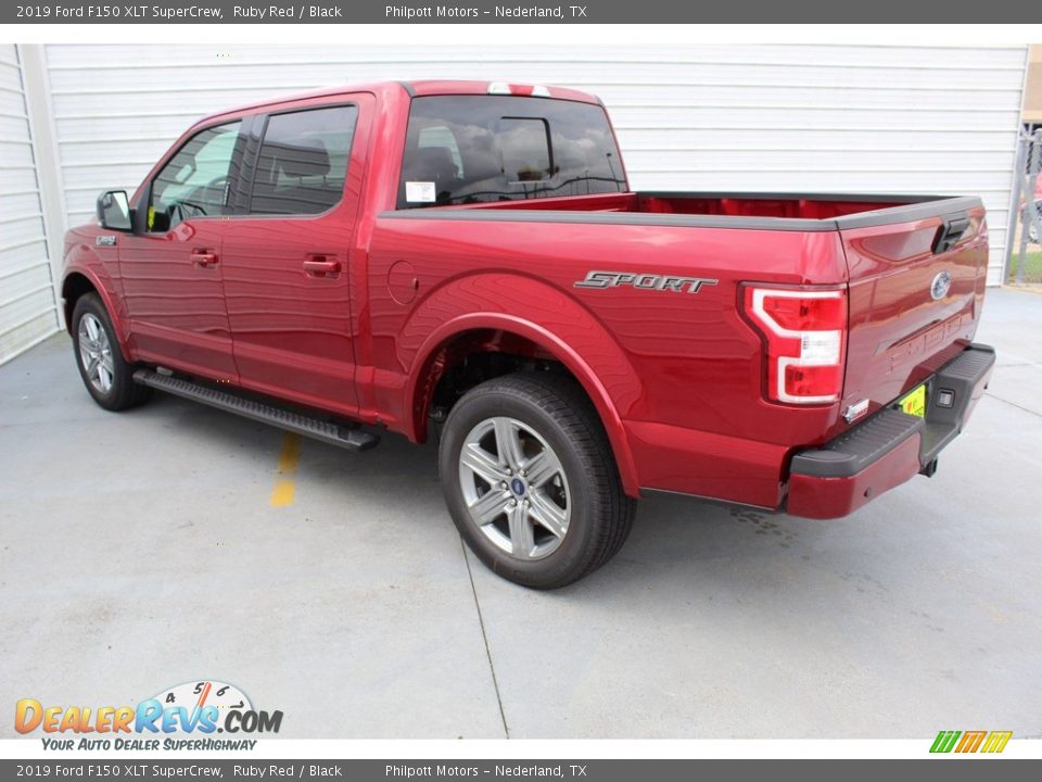 2019 Ford F150 XLT SuperCrew Ruby Red / Black Photo #8