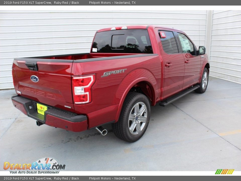 2019 Ford F150 XLT SuperCrew Ruby Red / Black Photo #10