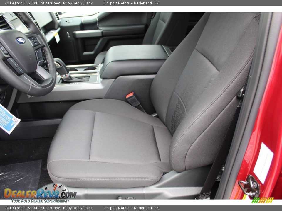 2019 Ford F150 XLT SuperCrew Ruby Red / Black Photo #12
