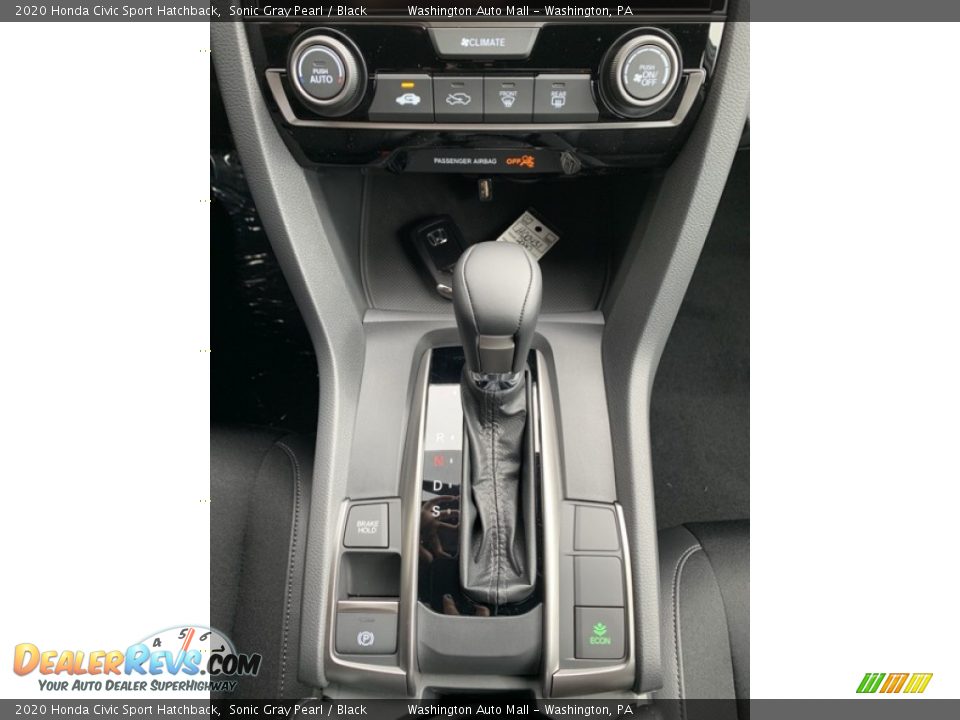 2020 Honda Civic Sport Hatchback Shifter Photo #33