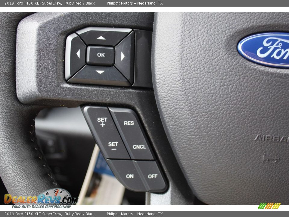 2019 Ford F150 XLT SuperCrew Ruby Red / Black Photo #14