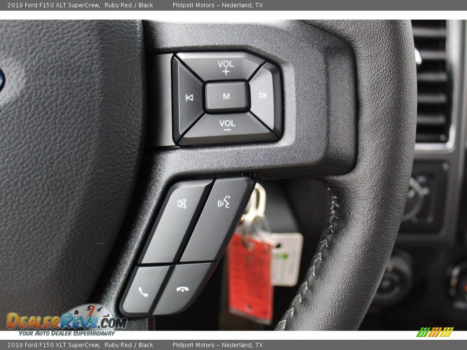 2019 Ford F150 XLT SuperCrew Ruby Red / Black Photo #15