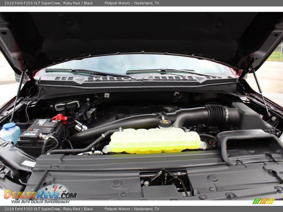 2019 Ford F150 XLT SuperCrew Ruby Red / Black Photo #26