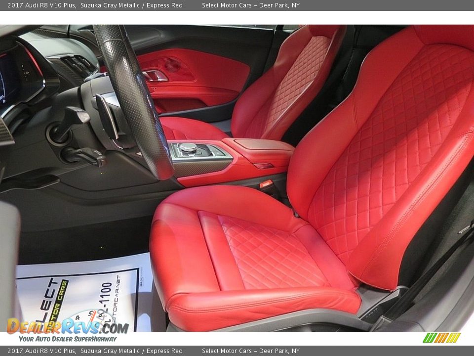 Front Seat of 2017 Audi R8 V10 Plus Photo #18