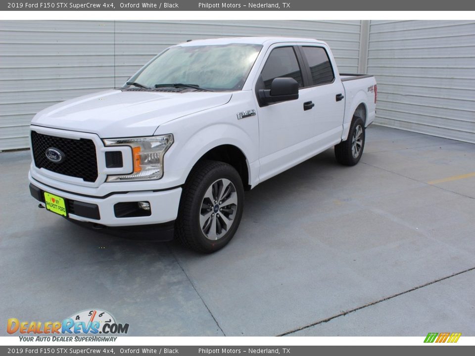 2019 Ford F150 STX SuperCrew 4x4 Oxford White / Black Photo #4