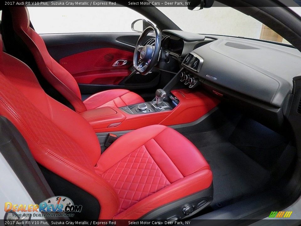 Front Seat of 2017 Audi R8 V10 Plus Photo #20