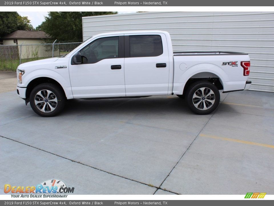 2019 Ford F150 STX SuperCrew 4x4 Oxford White / Black Photo #6