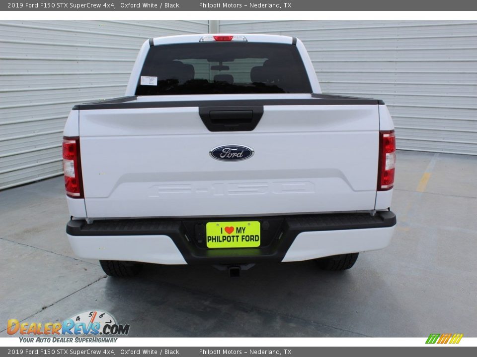 2019 Ford F150 STX SuperCrew 4x4 Oxford White / Black Photo #8