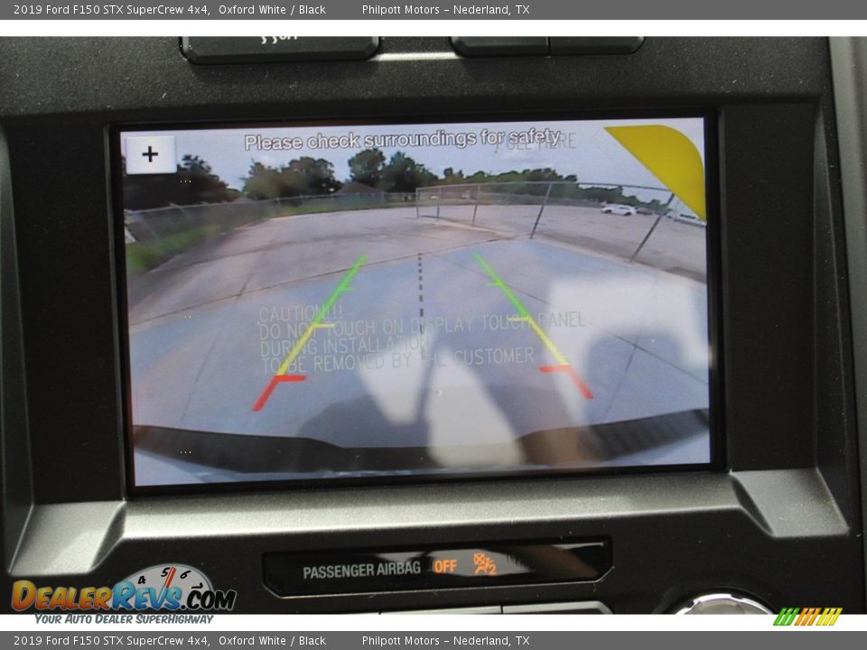 2019 Ford F150 STX SuperCrew 4x4 Oxford White / Black Photo #18