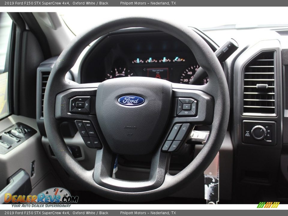 2019 Ford F150 STX SuperCrew 4x4 Oxford White / Black Photo #22