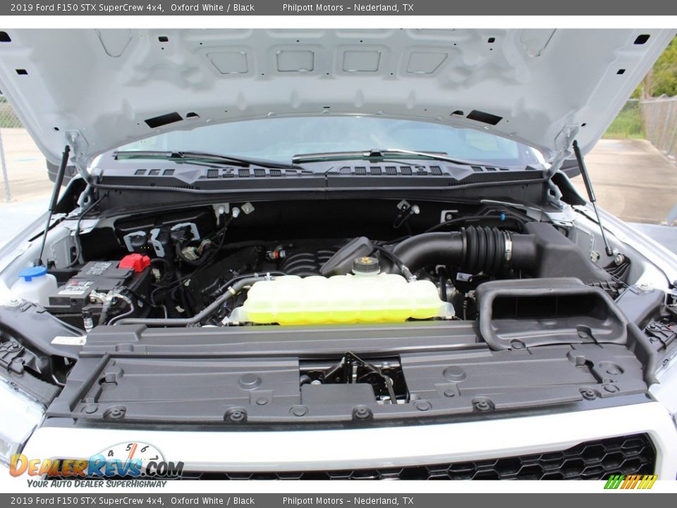 2019 Ford F150 STX SuperCrew 4x4 Oxford White / Black Photo #24