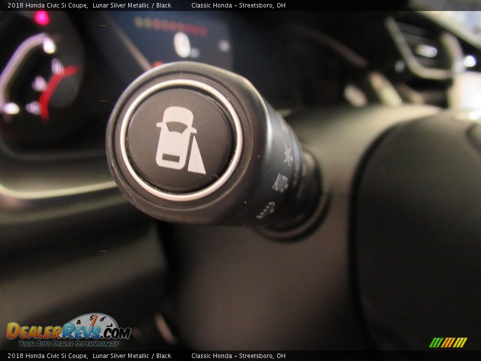 2018 Honda Civic Si Coupe Lunar Silver Metallic / Black Photo #29