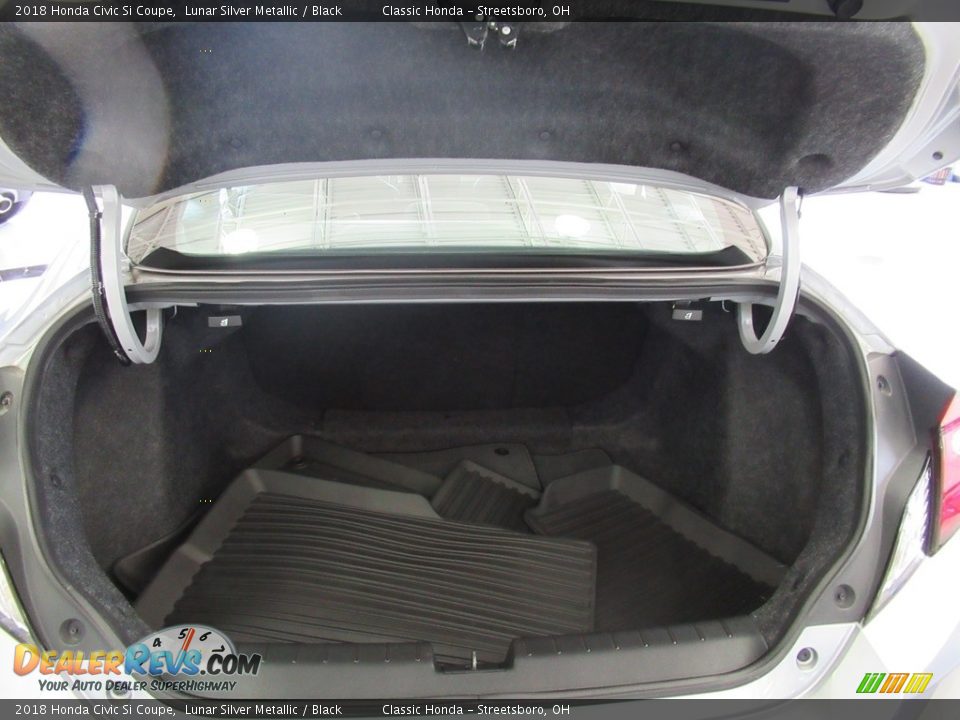 2018 Honda Civic Si Coupe Lunar Silver Metallic / Black Photo #32