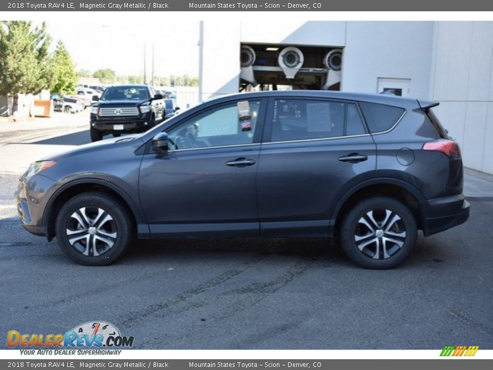 2018 Toyota RAV4 LE Magnetic Gray Metallic / Black Photo #3