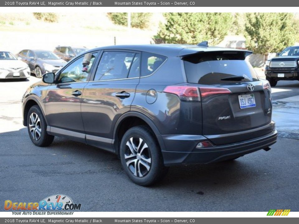 2018 Toyota RAV4 LE Magnetic Gray Metallic / Black Photo #4