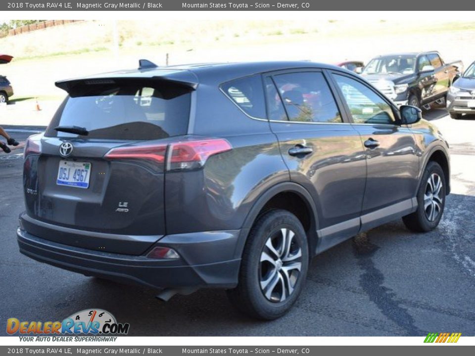 2018 Toyota RAV4 LE Magnetic Gray Metallic / Black Photo #6