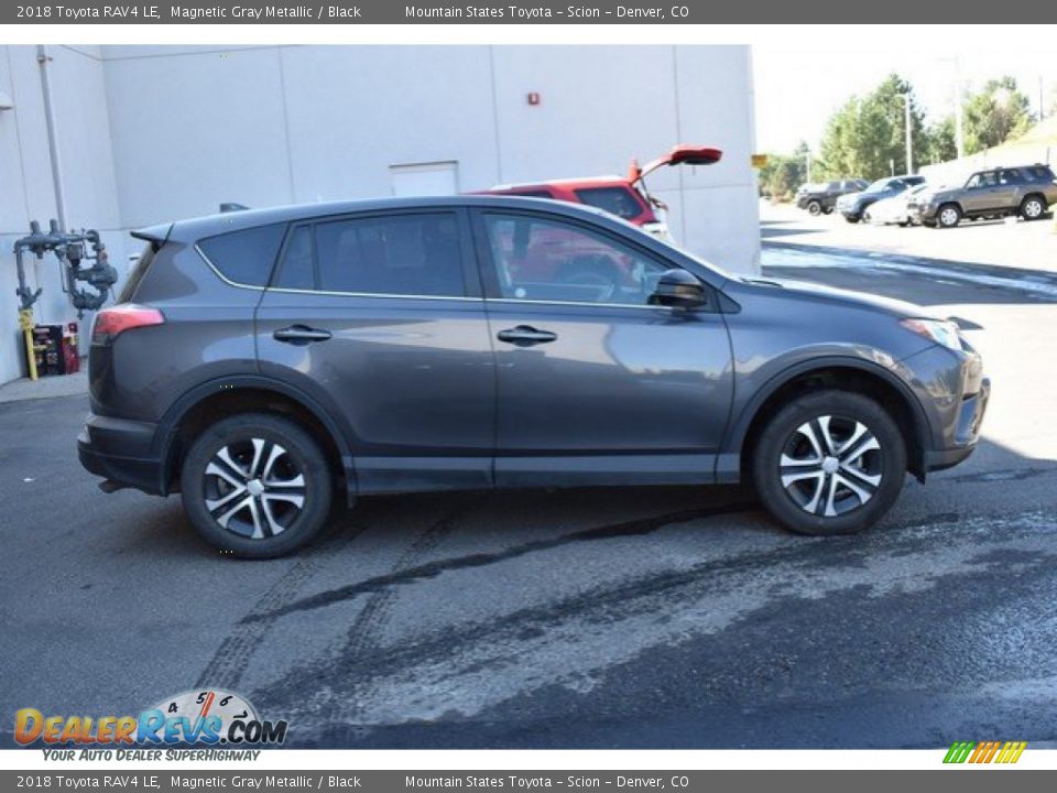 2018 Toyota RAV4 LE Magnetic Gray Metallic / Black Photo #7