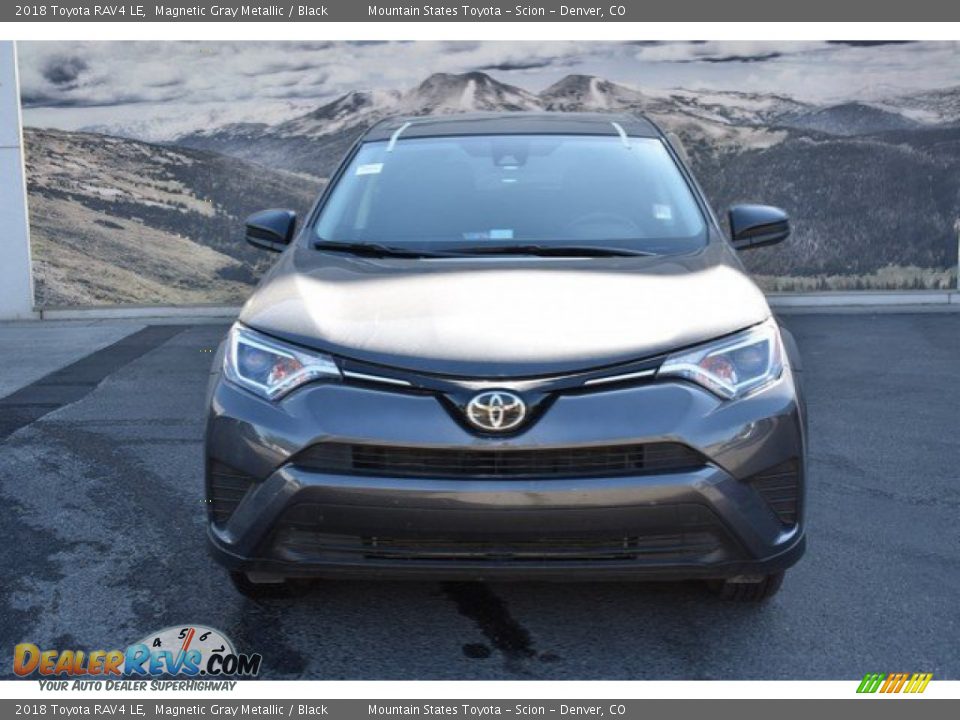 2018 Toyota RAV4 LE Magnetic Gray Metallic / Black Photo #8