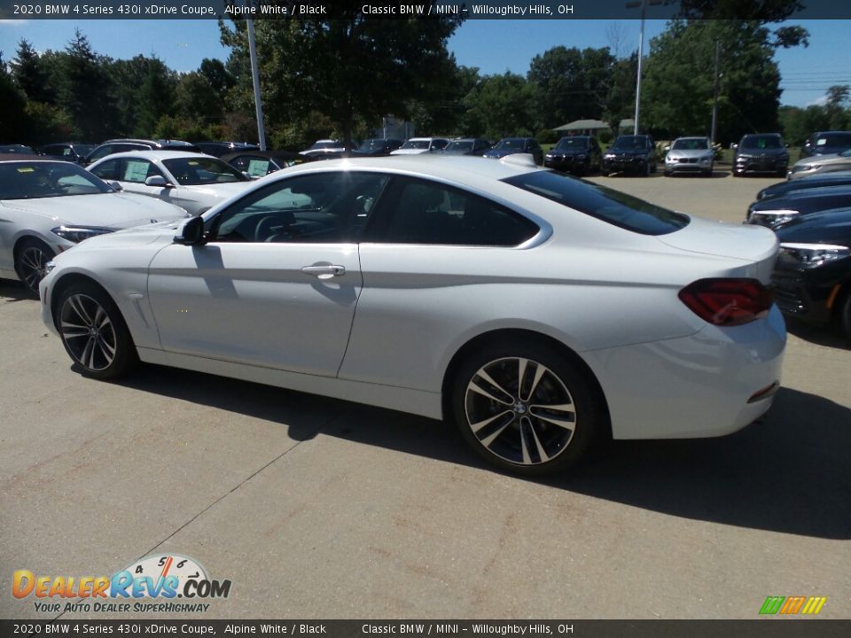 2020 BMW 4 Series 430i xDrive Coupe Alpine White / Black Photo #5