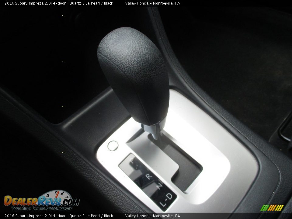 2016 Subaru Impreza 2.0i 4-door Quartz Blue Pearl / Black Photo #15
