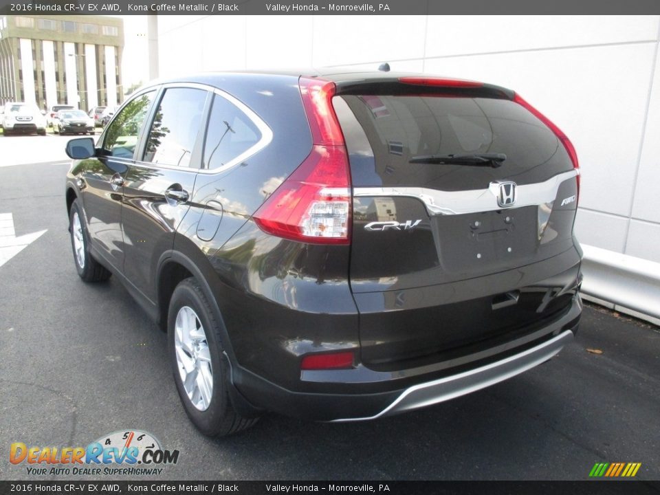 2016 Honda CR-V EX AWD Kona Coffee Metallic / Black Photo #3
