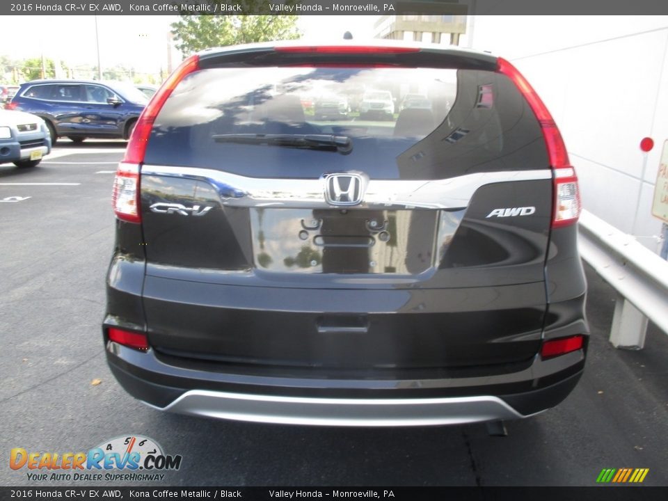 2016 Honda CR-V EX AWD Kona Coffee Metallic / Black Photo #4