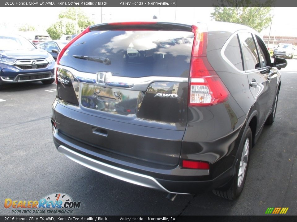 2016 Honda CR-V EX AWD Kona Coffee Metallic / Black Photo #5