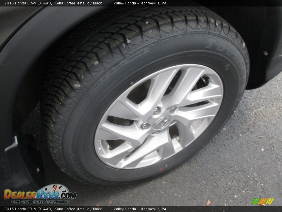 2016 Honda CR-V EX AWD Kona Coffee Metallic / Black Photo #6