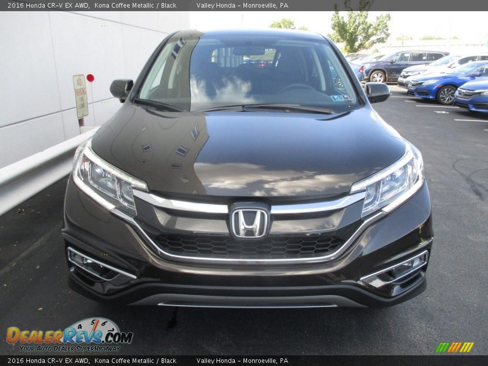 2016 Honda CR-V EX AWD Kona Coffee Metallic / Black Photo #8