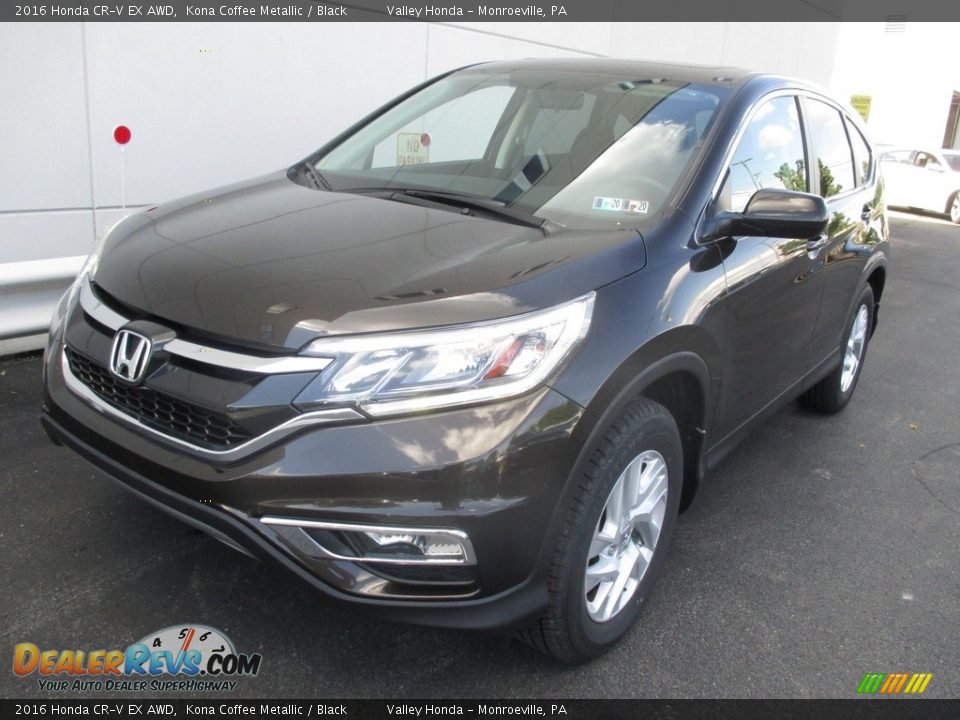 2016 Honda CR-V EX AWD Kona Coffee Metallic / Black Photo #9