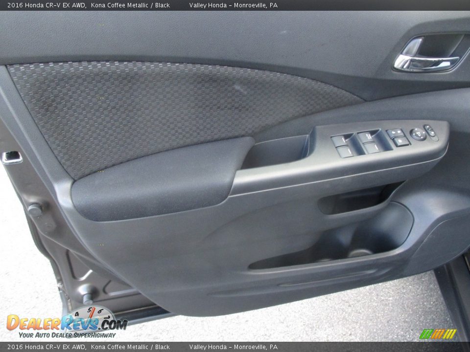 2016 Honda CR-V EX AWD Kona Coffee Metallic / Black Photo #10