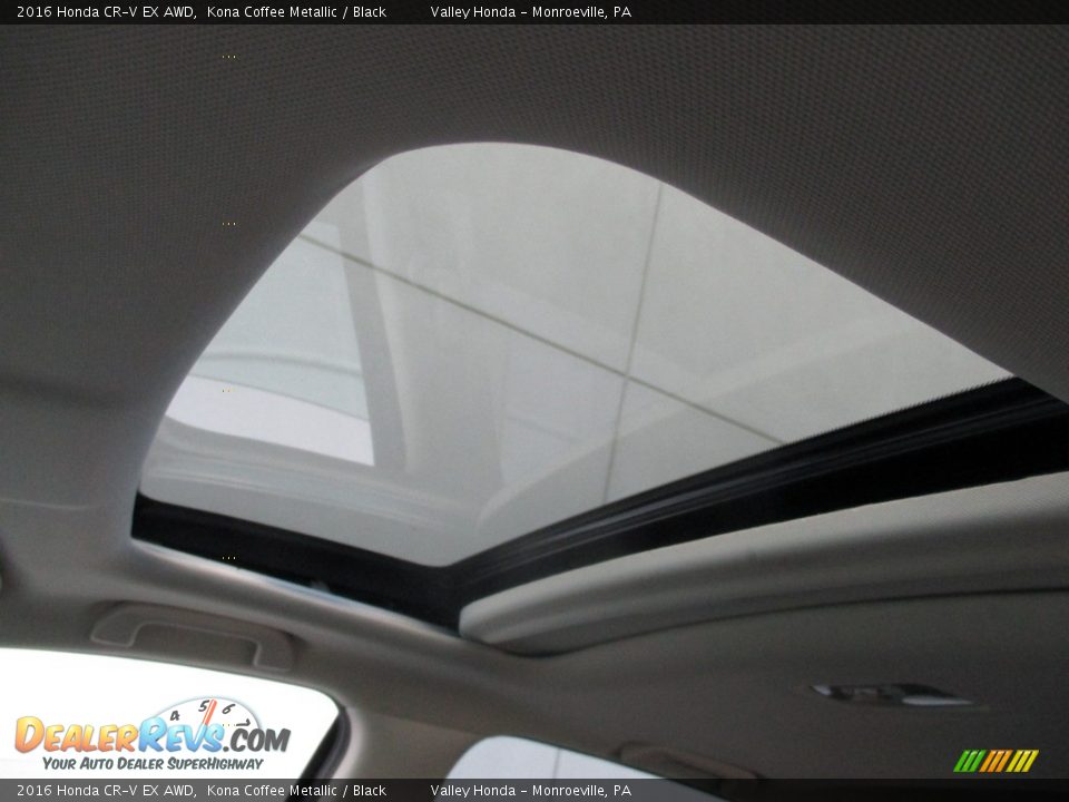 2016 Honda CR-V EX AWD Kona Coffee Metallic / Black Photo #11