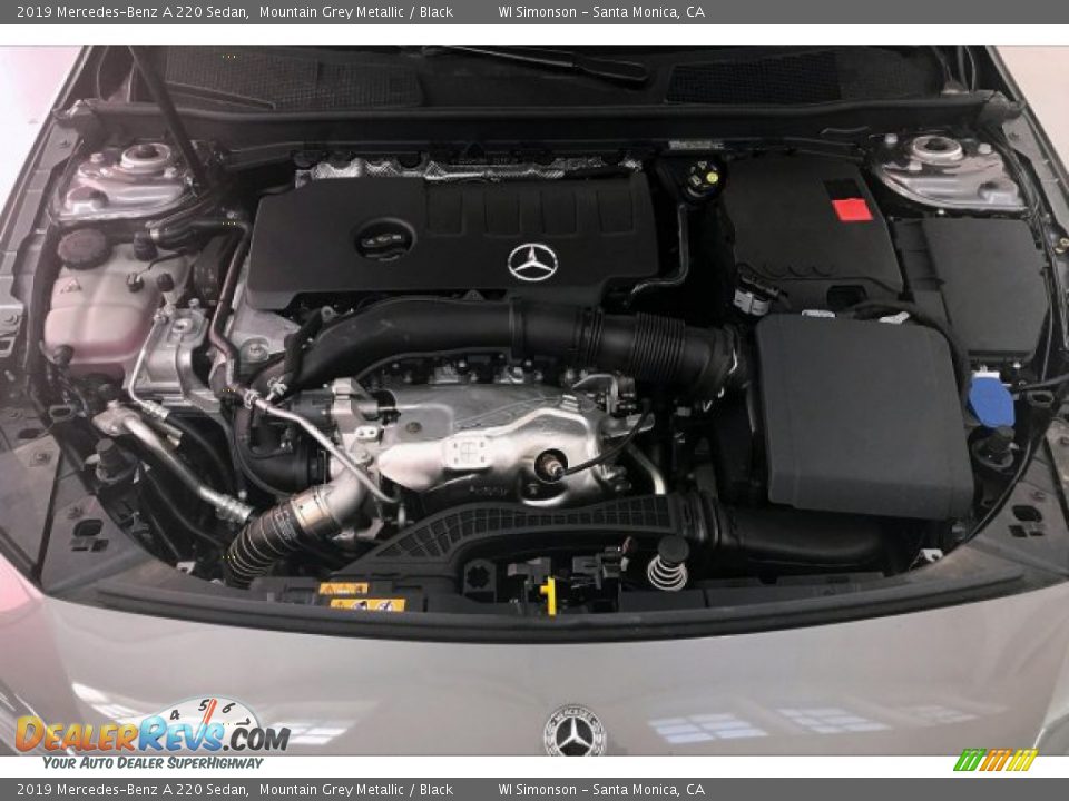 2019 Mercedes-Benz A 220 Sedan Mountain Grey Metallic / Black Photo #8