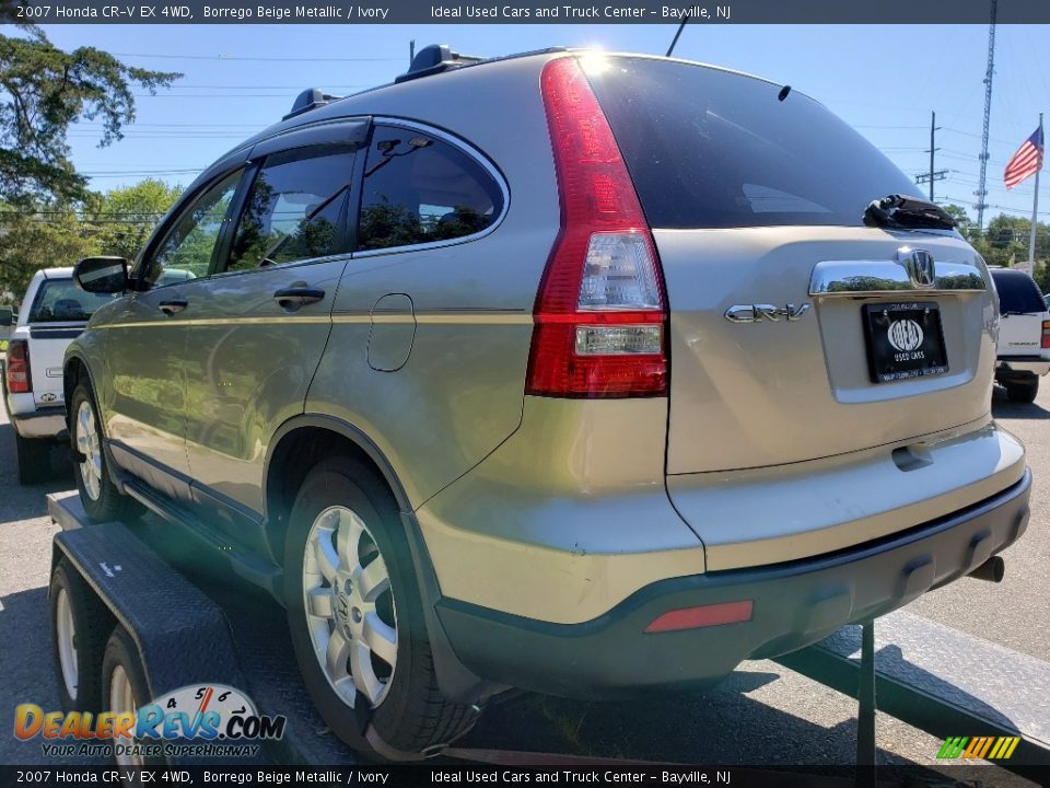 2007 Honda CR-V EX 4WD Borrego Beige Metallic / Ivory Photo #2