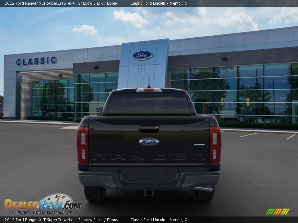 2019 Ford Ranger XLT SuperCrew 4x4 Shadow Black / Ebony Photo #5