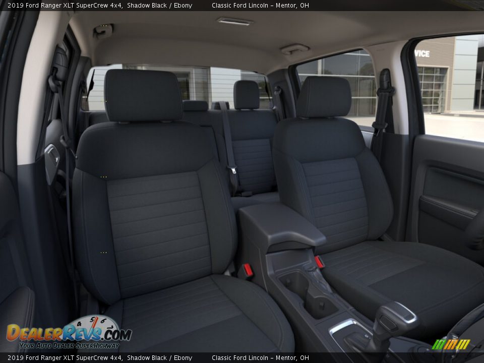 2019 Ford Ranger XLT SuperCrew 4x4 Shadow Black / Ebony Photo #10