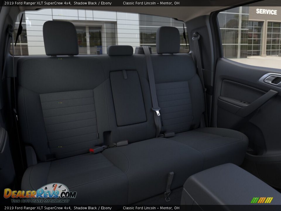 2019 Ford Ranger XLT SuperCrew 4x4 Shadow Black / Ebony Photo #11