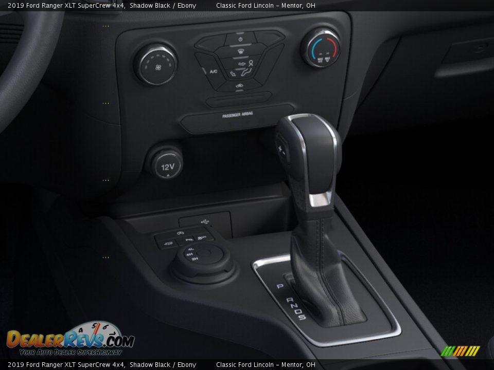 2019 Ford Ranger XLT SuperCrew 4x4 Shadow Black / Ebony Photo #15
