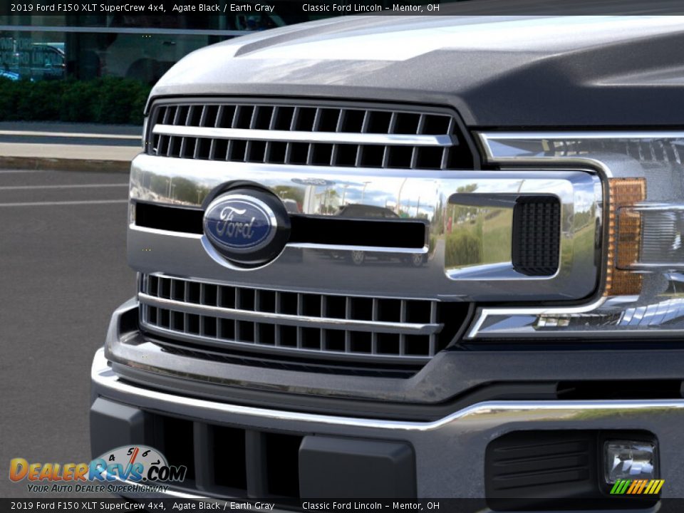 2019 Ford F150 XLT SuperCrew 4x4 Agate Black / Earth Gray Photo #17