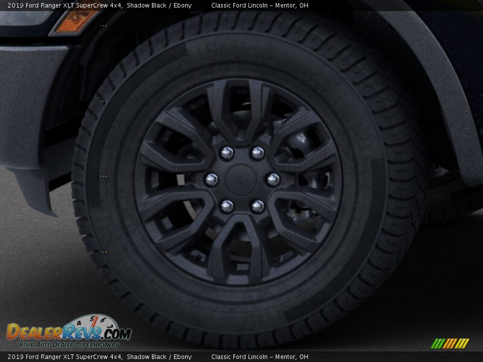 2019 Ford Ranger XLT SuperCrew 4x4 Shadow Black / Ebony Photo #19