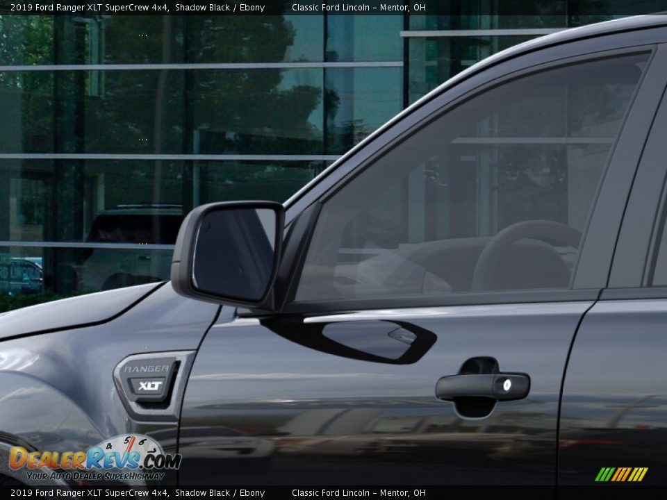 2019 Ford Ranger XLT SuperCrew 4x4 Shadow Black / Ebony Photo #20