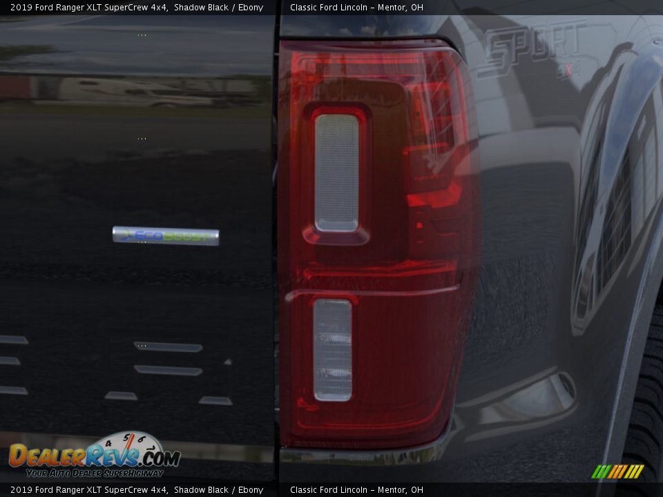 2019 Ford Ranger XLT SuperCrew 4x4 Shadow Black / Ebony Photo #21