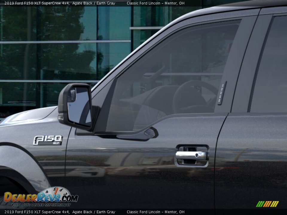 2019 Ford F150 XLT SuperCrew 4x4 Agate Black / Earth Gray Photo #20